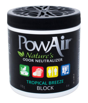 PowAir Tropical Breeze Odor Neutralizer Block 6oz. Dog Supply-Le Pup Pet Supplies and Grooming