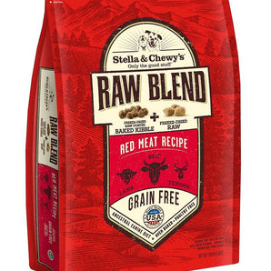 Stella & Chewy's Red Meat Grain-Free Freeze-Dried Raw Blend Coated Baked Kibble Dog Food-Le Pup Pet Supplies and Grooming