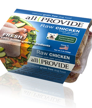 Allprovide Chicken Recipe Grain-Free Raw Frozen Dog Food-Le Pup Pet Supplies and Grooming
