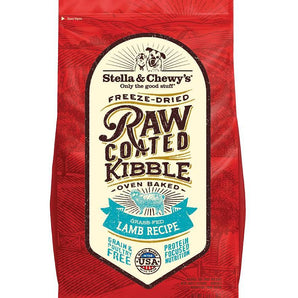 Stella & Chewy's Grass-Fed Lamb Grain-Free Freeze-Dried Raw Coated Baked Kibble Dog Food-Le Pup Pet Supplies and Grooming