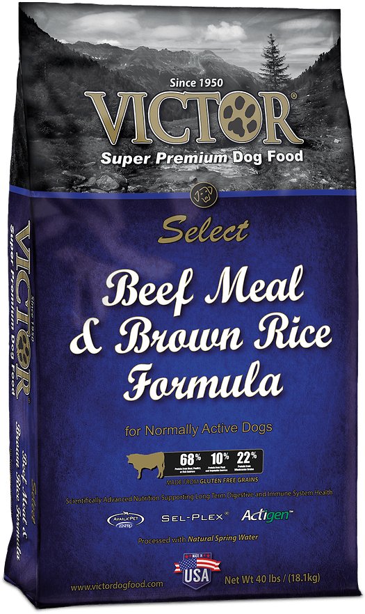 Victor Select Beef Meal & Brown Rice Dry Dog Food-Le Pup Pet Supplies and Grooming