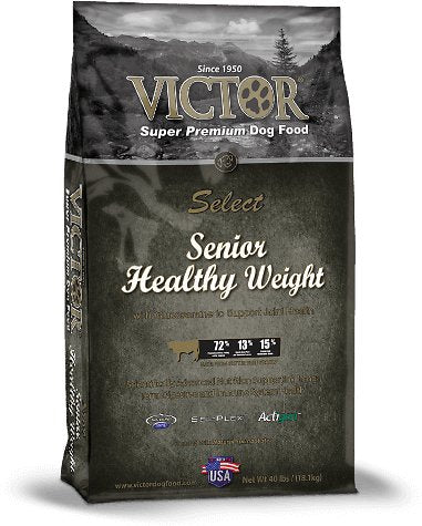 Victor Senior Healthy Weight Dry Dog Food-Le Pup Pet Supplies and Grooming