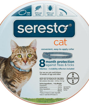 Bayer Seresto Collar Fleas & Ticks Protection for Cats and Kittens-Le Pup Pet Supplies and Grooming