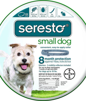 Bayer Seresto Collar Fleas, Ticks & Lice Protection for Small Dogs and Puppies-Le Pup Pet Supplies and Grooming