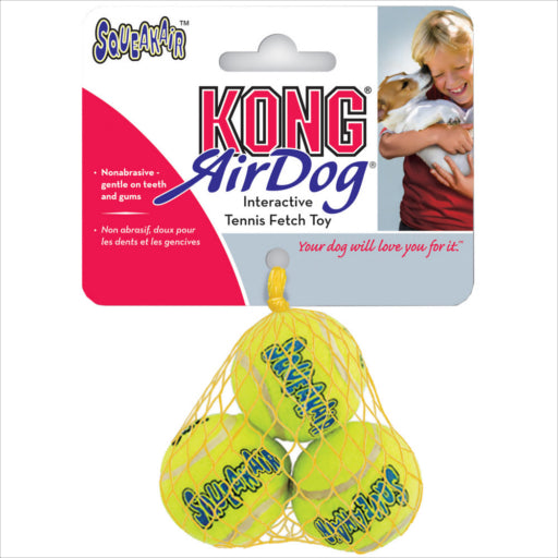 Kong SqueakAir Balls Dog Toy, 3-pack-Le Pup Pet Supplies and Grooming