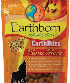 Earthborn EarthBites Cheese Flavor Grain-Free Dog Treats, 7.5 oz.-Le Pup Pet Supplies and Grooming