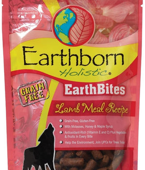 Earthborn EarthBites Lamb Meal Recipe Grain-Free Dog Treats, 7.5 oz.-Le Pup Pet Supplies and Grooming