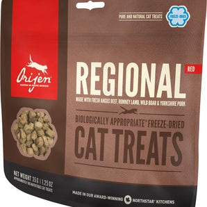 Orijen Regional Red Freeze-Dried Grain-Free Cat Treats-Le Pup Pet Supplies and Grooming