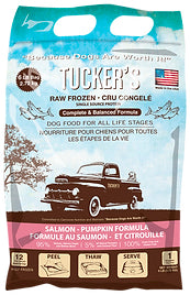 Tucker's Complete and Balanced Grain-Free Salmon Pumpkin Formula Raw Frozen Patties Dog Food