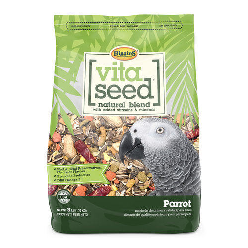 Higgins Vita Seed Parrot Bird Food-Le Pup Pet Supplies and Grooming