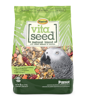 Higgins Vita Seed Parrot Bird Food-Le Pup Pet Supplies and Grooming