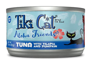 Tiki Cat Aloha Friends Tuna with Tilapia and Pumpkin Grain-Free Wet Cat Food-Le Pup Pet Supplies and Grooming