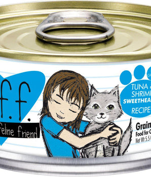 Weruva BFF Tuna & Shrimp Sweethearts Grain-Free Wet Cat Food-Le Pup Pet Supplies and Grooming