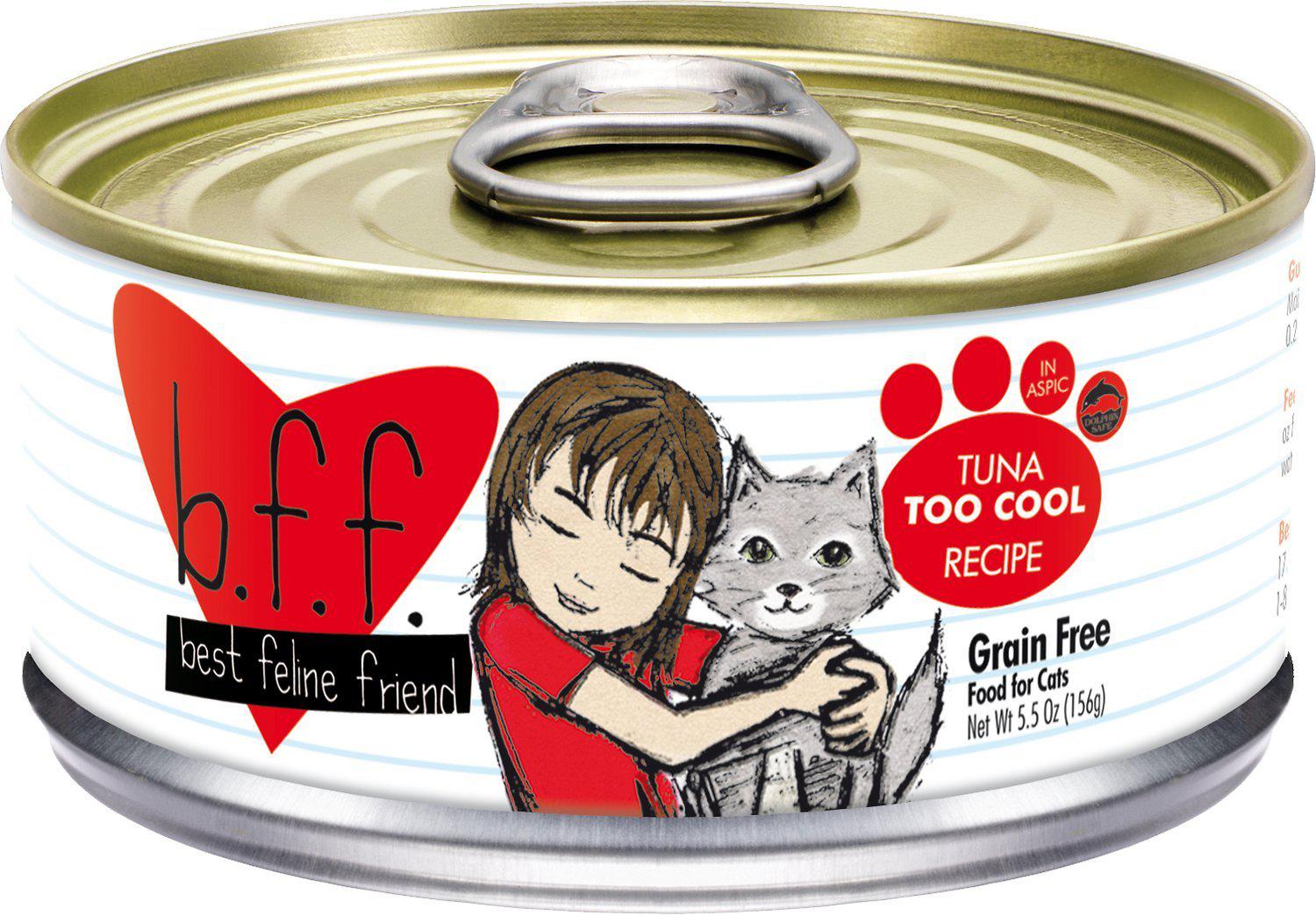 Weruva BFF Tuna Too Cool Grain-Free Wet Cat Food-Le Pup Pet Supplies and Grooming