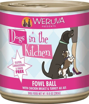 Weruva Dogs In the Kitchen Fowl Ball Grain-Free Wet Dog Food-Le Pup Pet Supplies and Grooming