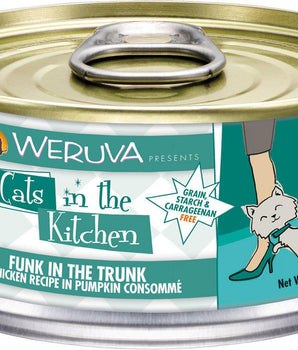 Weruva Cats In the Kitchen Funk in the Trunk Grain-Free Wet Cat Food-Le Pup Pet Supplies and Grooming