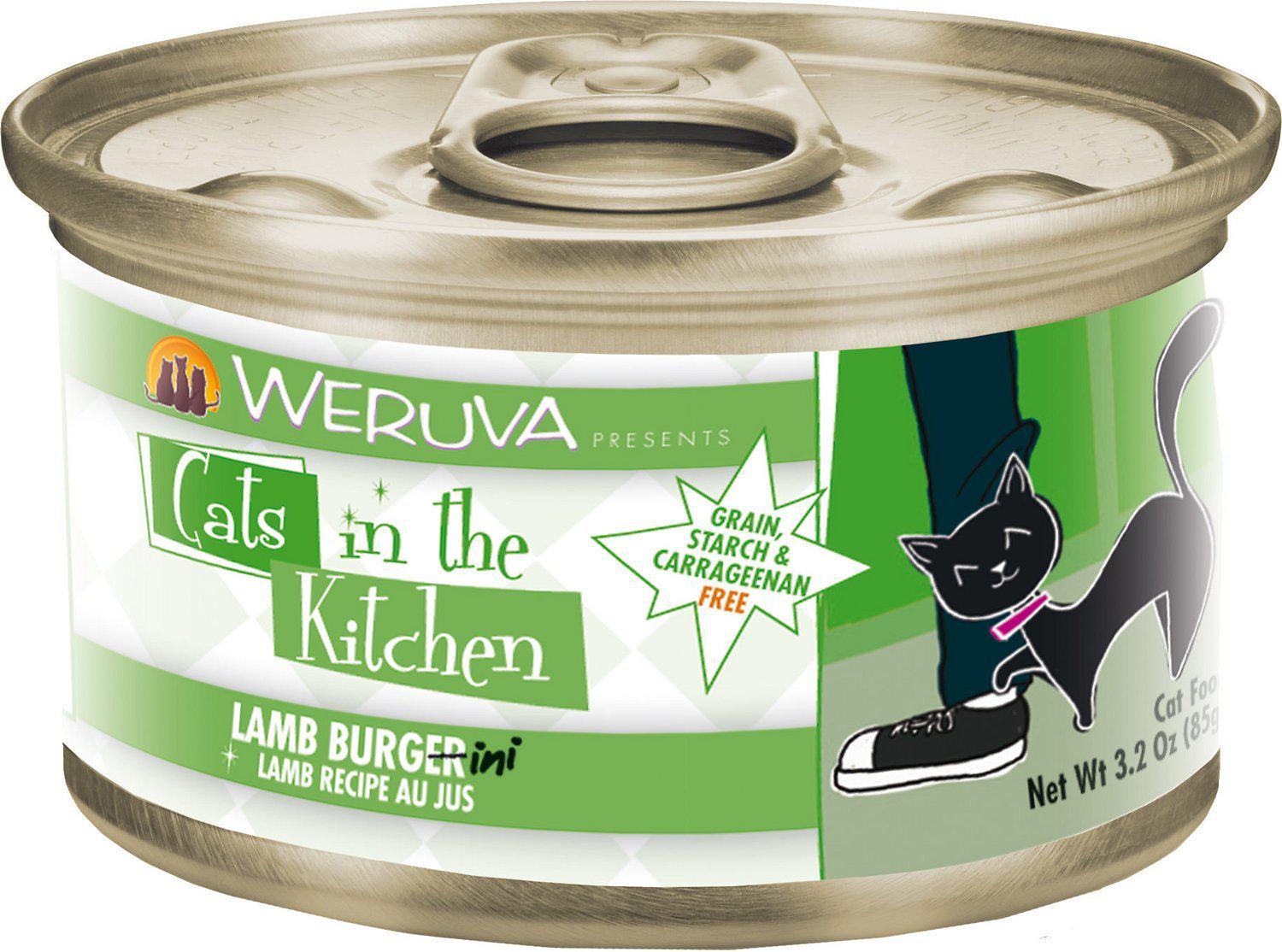 Weruva Cats In the Kitchen Lamb Burgini Grain-Free Wet Cat Food-Le Pup Pet Supplies and Grooming