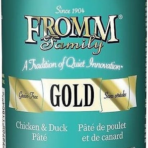 Fromm Grain-Free Chicken & Duck Pâté Wet Dog Food-Le Pup Pet Supplies and Grooming