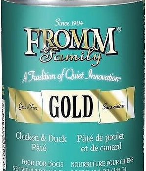 Fromm Grain-Free Chicken & Duck Pâté Wet Dog Food-Le Pup Pet Supplies and Grooming