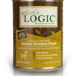 Nature's Logic Canine Chicken Feast Grain-Free Wet Dog Food-Le Pup Pet Supplies and Grooming