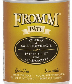 Fromm Grain-Free Chicken & Sweet Potato Pâté Wet Dog Food-Le Pup Pet Supplies and Grooming