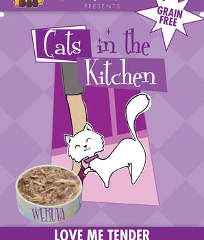 Weruva Cats In the Kitchen Love Me Tender Pouch Grain-Free Wet Cat Food-Le Pup Pet Supplies and Grooming