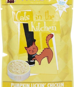 Weruva Cats In the Kitchen Pumpkin Lickin' Chicken Pouch Grain-Free Wet Cat Food-Le Pup Pet Supplies and Grooming