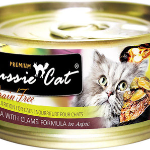 Fussie Cat Premium Tuna with Clams Formula in Aspic Grain-Free Wet Cat Food-Le Pup Pet Supplies and Grooming