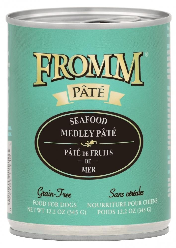 Fromm Grain-Free Seafood Medley Pâté Wet Dog Food-Le Pup Pet Supplies and Grooming