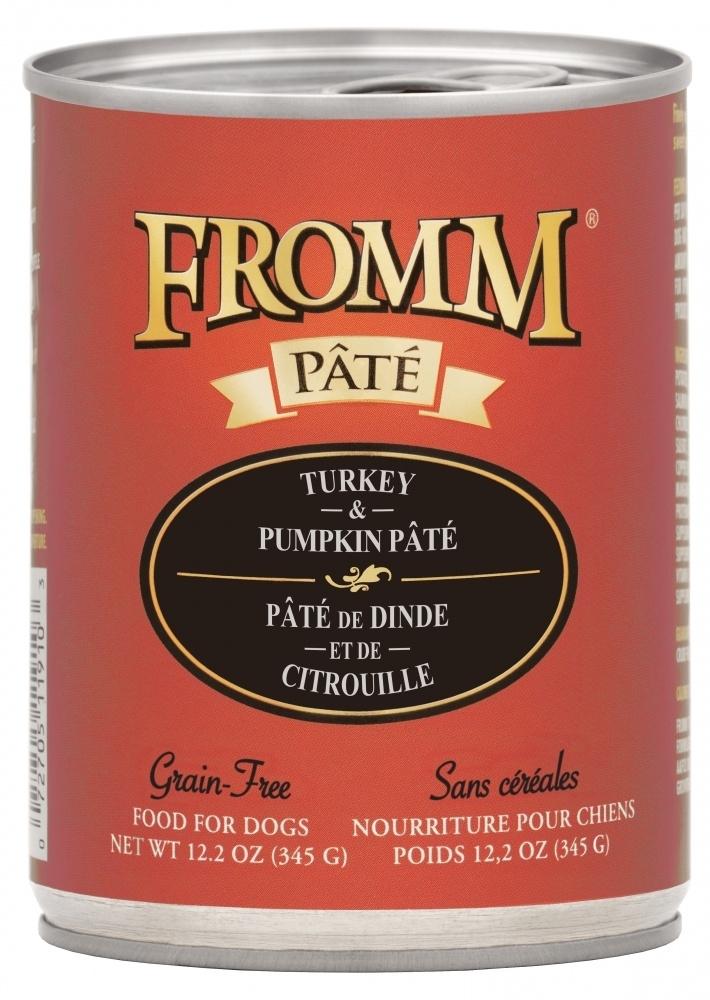 Fromm Grain-Free Turkey & Pumpkin Pâté Wet Dog Food-Le Pup Pet Supplies and Grooming