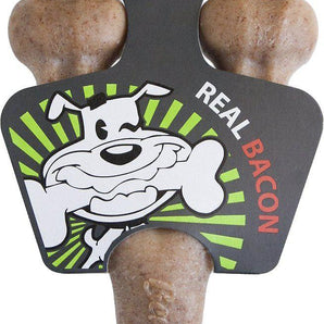 Benebone Wishbone Real Bacon Grain-Free Dog Chew Treat-Le Pup Pet Supplies and Grooming