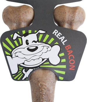 Benebone Wishbone Real Bacon Grain-Free Dog Chew Treat-Le Pup Pet Supplies and Grooming