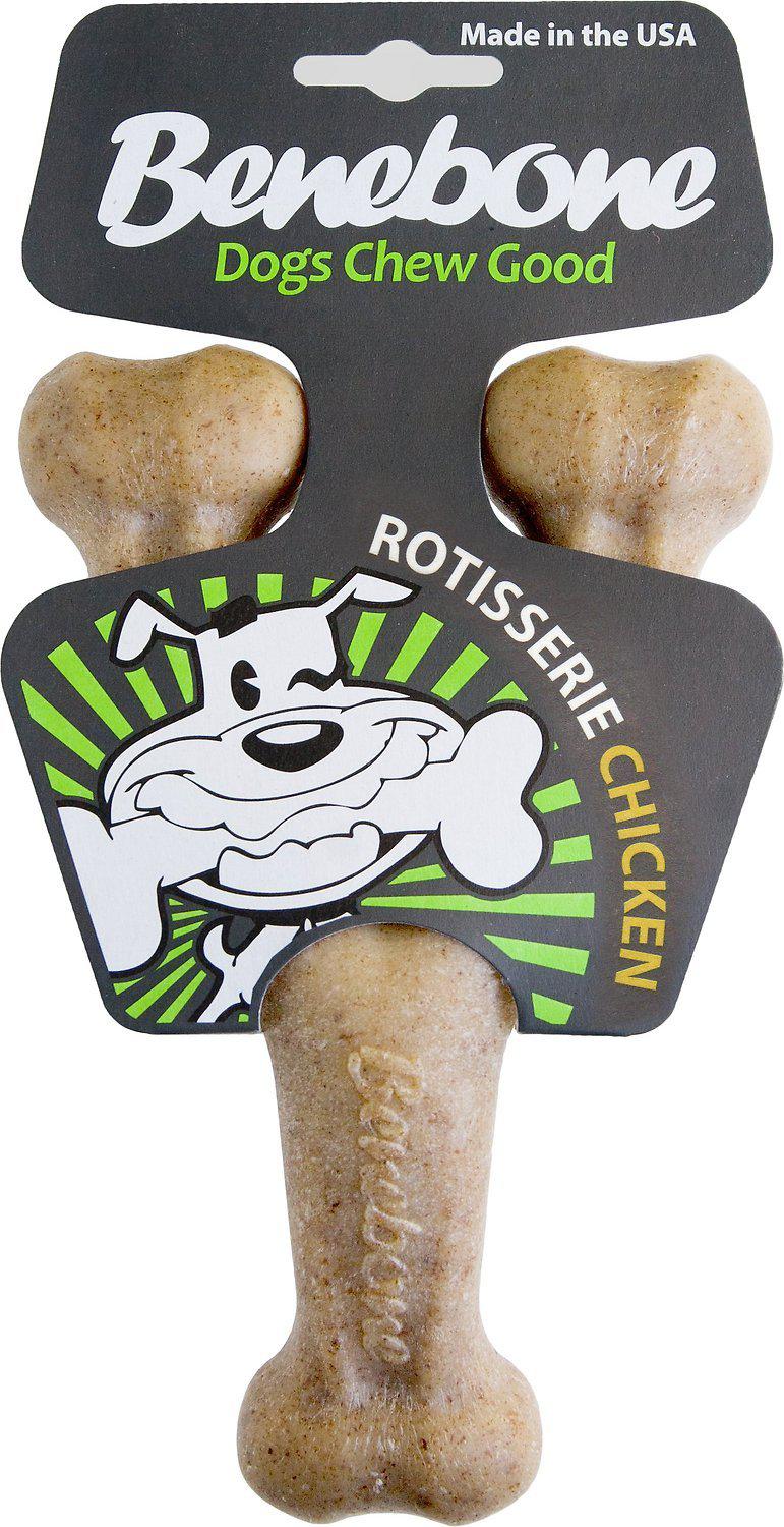 Benebone Wishbone Rotisserie Chicken Grain-Free Dog Chew Treat-Le Pup Pet Supplies and Grooming