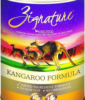 Zignature Kangaroo Limited Ingredient Formula Grain-Free Canned Dog Food-Le Pup Pet Supplies and Grooming