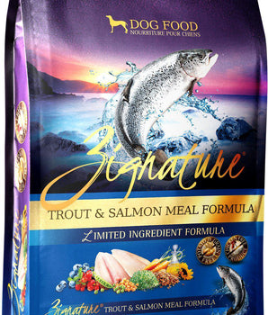 Zignature Trout & Salmon Meal Limited Ingredient Formula Grain-Free Dry Dog Food-Le Pup Pet Supplies and Grooming
