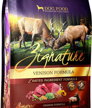 Zignature Venison Limited Ingredient Formula Grain-Free Dry Dog Food-Le Pup Pet Supplies and Grooming