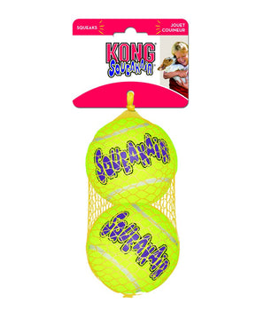 Kong SqueakAir Balls Dog Toy, 2-pack-Le Pup Pet Supplies and Grooming