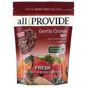 Allprovide Gently Cooked Beef Crumble Grain-Free Frozen Dog Food-Le Pup Pet Supplies and Grooming