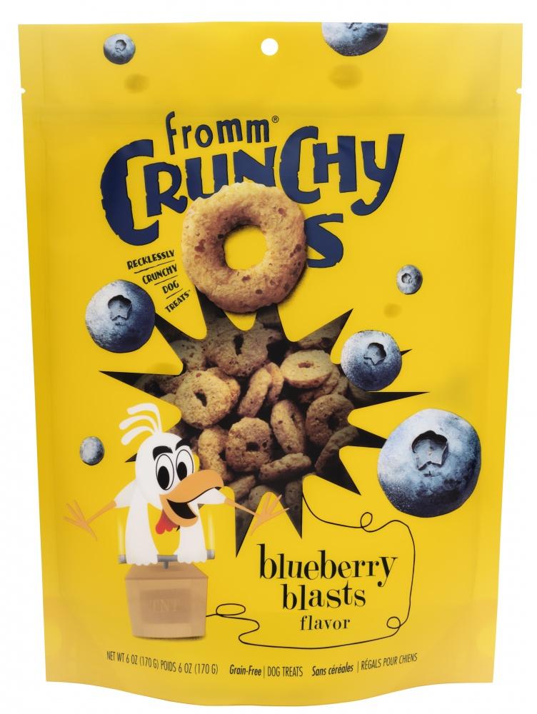 Fromm Crunchy O's Blueberry Blasts Dog Treats, 6oz-Le Pup Pet Supplies and Grooming