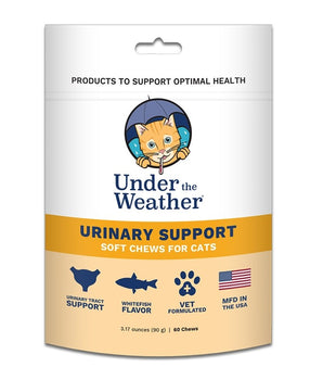 Under the Weather Urinary Support Soft Chews for Cats-Le Pup Pet Supplies and Grooming