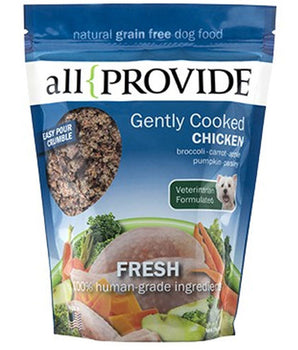 Allprovide Gently Cooked Chicken Crumble Grain-Free Frozen Dog Food-Le Pup Pet Supplies and Grooming