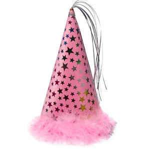 Charming Pet Party Hat Pink Dog Supply-Le Pup Pet Supplies and Grooming